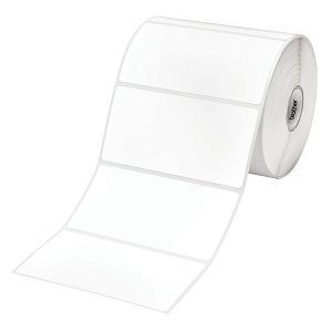 Brother TD499X60 99mm x 60mm Visitor Badge Thermal Direct Label Rolls - 1300 Labels