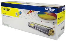 view Brother TN251Y Yellow Toner Cartridge