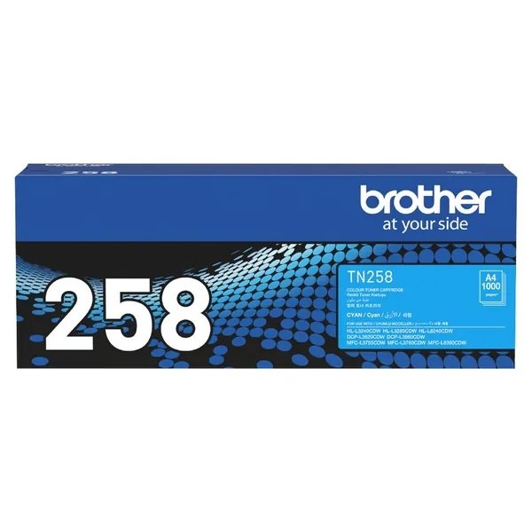 Brother TN258C Cyan Toner Cartridge