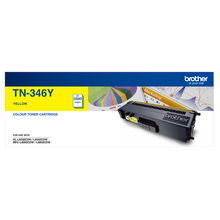 view Brother TN346Y High Yield Yellow Toner Cartridge