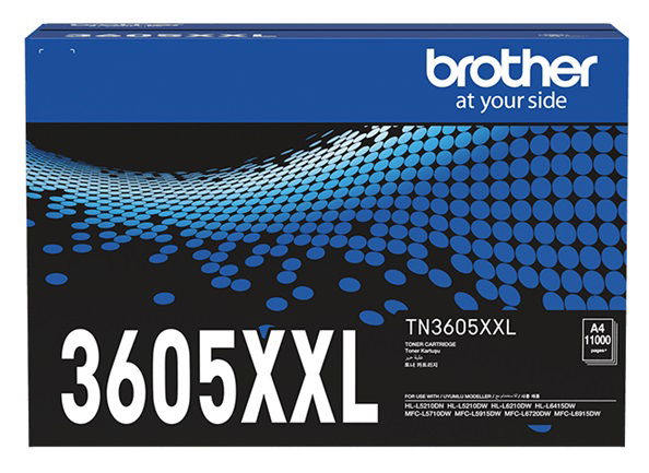 Brother TN3605XXL Black Super High-Yield Toner Cartridge