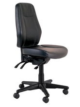view Buro Aura Ergo+ Dillon PU Chair - Black