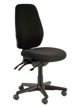 view Buro Aura Ergo+ High Back Chair - Black