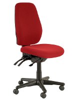 Buro Aura Ergo+ High Back Chair - Red