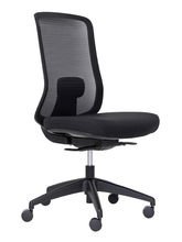 view Buro Elan Mesh Back Chair - Black