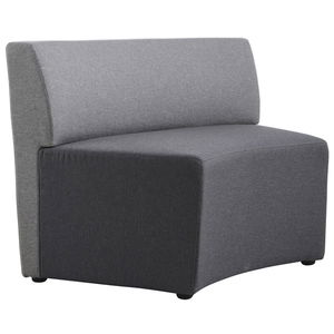 Buro Konfurb Arco Concave with Back Chair - Grey/Graphite