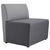 Buro Konfurb Arco Straight with Back Chair - Grey/Graphite