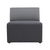 Buro Konfurb Arco Straight with Back Chair - Grey/Graphite