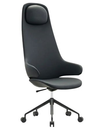 Buro Konfurb Orbit High Back 5 Star Swivel Chair - Black
