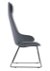 Buro Konfurb Orbit High Back Sled Chair - Charcoal