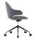 Buro Konfurb Orbit Mid Back 5 Star Swivel Chair - Charcoal