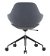 Buro Konfurb Orbit Mid Back 5 Star Swivel Chair - Charcoal
