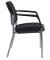 Buro Lindis 4 Leg Guest Chair with Arms - Black