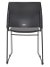Buro Maxim Sled Base Guest Chair with Powder Coated Frame - Black