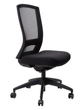 view Buro Mentor Mesh Back Nylon Base Chair - Black