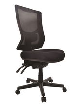 view Buro Metro II High Back 24/7 Nylon Base Chair - Black