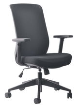 view Buro Mondo Gene Fabric Back Chair - Grey