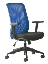 view Buro Mondo Gene Mesh Back Chair - Blue