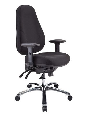 Buro Persona 24/7 Nylon Base Chair - Black