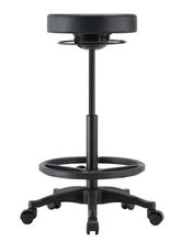 view Buro Polo Drafting Stool - Black