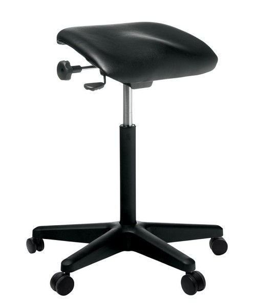 Buro Posturite Stool Chair - Black