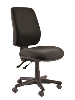 Buro Roma 2 Lever High Back Chair - Black