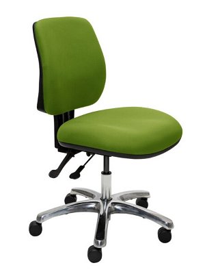 Buro Roma 2 Lever Mid Back Chair - Green