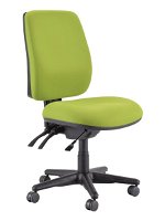 Buro Roma 3 Lever High Back Chair - Green