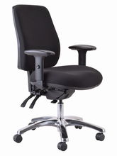 view Buro Roma 24/7 Executive High Back Chair - Black