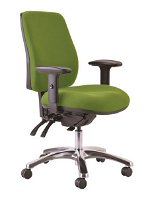 Buro Roma 24/7 Executive High Back Chair - Green