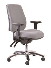 view Buro Roma 24/7 Executive High Back Chair - Charcoal
