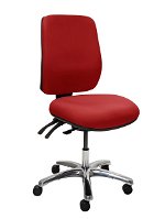 Buro Roma 3 Lever High Back Chair - Red