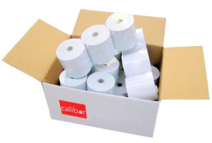 Calibor 76mm X 76mm Bond Paper - Box of 24 Rolls