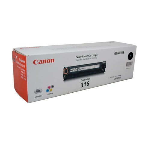 Canon CART316BK Black Toner Cartridge