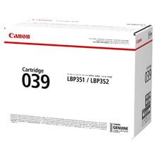 view Canon CART039 Black Toner Cartridge