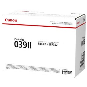 Canon CART039II Black High Yield Toner Cartridge