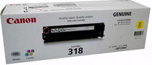 view Canon CART318Y Yellow Toner Cartridge