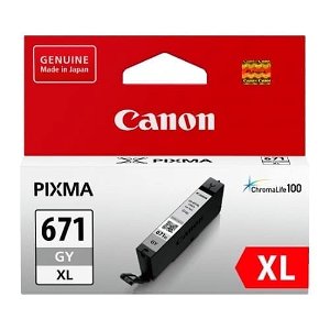 Canon CLI-671XL Grey High Yield Ink Cartridge