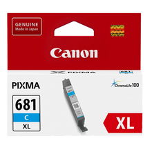 view Canon CLI-681 Cyan High Yield Ink Cartridge