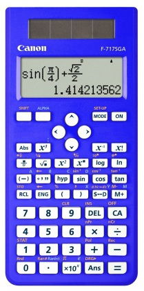 Canon F717SGA Blue Scientific Calculator - 242 Function