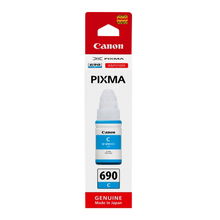 view Canon Endurance GI690 Cyan Ink Tank Bottle