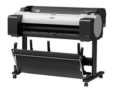 view Canon imagePROGRAF TM-300 36 Inch Large Format Inkjet Printer with Stand & Basket