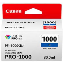 view Canon PFI-1000B Blue 80ml Ink Tank Cartridge