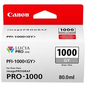 Canon PFI-1000GY Grey 80ml Ink Tank Cartridge