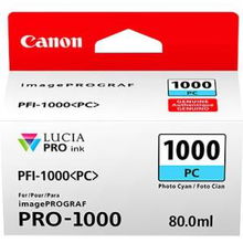 view Canon PFI-1000PC Photo Cyan 80ml Ink Tank Cartridge