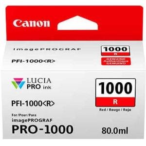 Canon PFI-1000R Red 80ml Ink Tank Cartridge