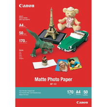 view Canon MP101 Matte A4 170gsm Photo Paper - 50 Sheets