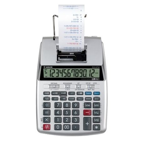 Canon P23-DTSC II 12 Digit 2 Colour Print Calculator