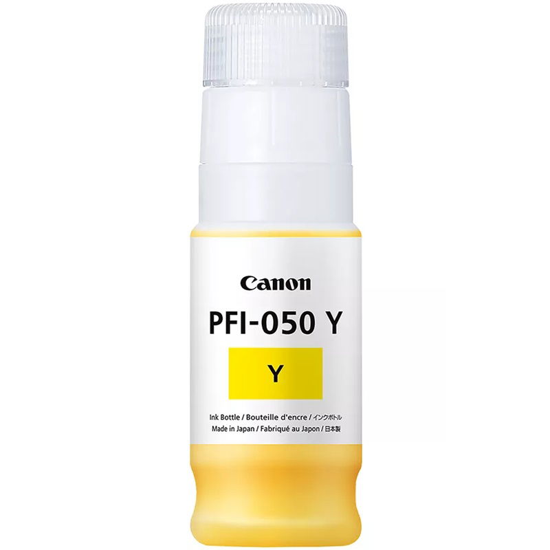 Canon PFI-050Y Yellow 70ml Ink Tank Cartridge