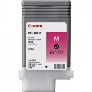 Canon PFI-104M Magenta 130ml Ink Tank Cartridge